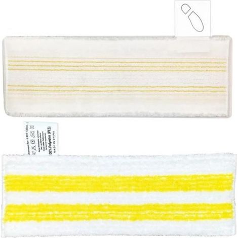Serpillière et Patin pour Tapis pour Nettoyeur Vapeur pour Karcher Easyfix 2.863-269.0 SC1 SC2 SC3 SC4 SC5 (1/5)