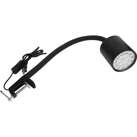 Lampe de travail 18 W 18 LED à col de cygne flexible pour tours CNC et machines-outils industrielles (1/5)