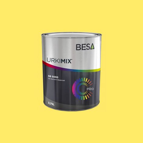 Pot de Peinture Polyuréthane / bi composant Pantone 106 U Brillant - 150 gr