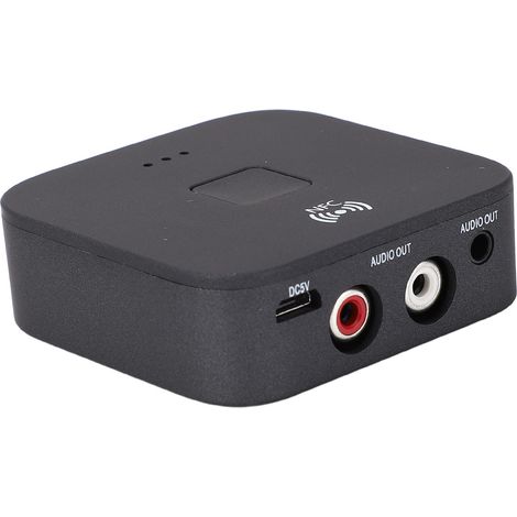 Récepteur Bluetooth 5.0 RCA B11 avec entrée auxiliaire 3,5 mm et fonction NFC pour voiture, TV, ordinateur et haut-parleurs. Système de streaming musical. (1/5)