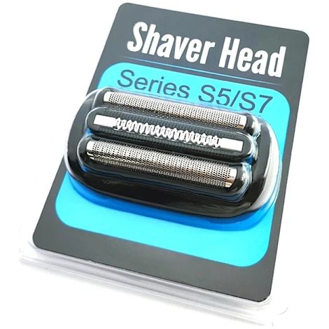 Replacement foil heads for Braun Series 5 shavers (5020cs, 5018s, 5035s, 5049cs, 5050cs, 6020s, 6040cs, 6075cc, 6072cc, 6090cc).