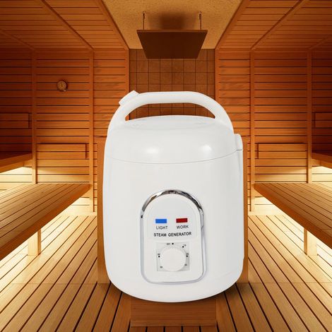 Generatore di vapore per sauna multifunzionale da 1,5 l, macchina per il vapore, generatore di bagno di vapore