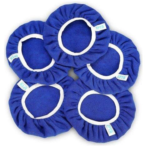 5 pieces (225-250mm) Microfiber Polishing Bonnets, Car Polisher Pad Bonnet Buffing Pad Polishing Bonnets Polishing Polishing Bonnets Electric for Orbital Polisher-Buffing Machine (1/4)