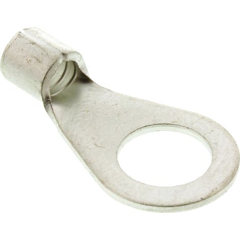 Cosses à œillet RS PRO, Non-isolé, 2.5mm², 10, 10mm