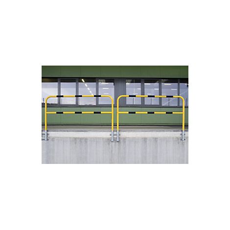 Arco de protección  tubo redondo 48/2 mm  para montaje en pared