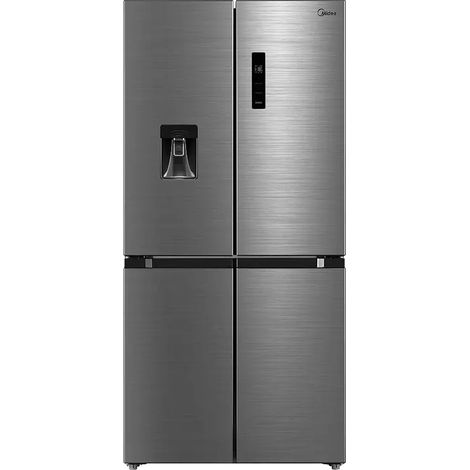 Midea MDRM632FGD46W. Posizionamento dell'apparecchio: Libera installazione, Design del prodotto: Multi porta, Colore del prodotto: Acciaio inox. Capacità netta totale: 470 L, Classe climatica: SN-T...
