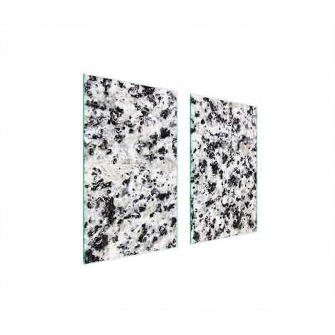 GLASSCHUTZPLATTE FÜR HERD 75x52 MARMOR (1/5)