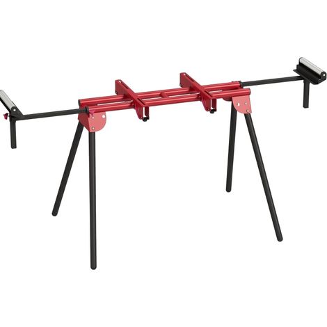 Soporte universal HOMVRA para sierra ingletadora con rodillos extensibles (1/4)
