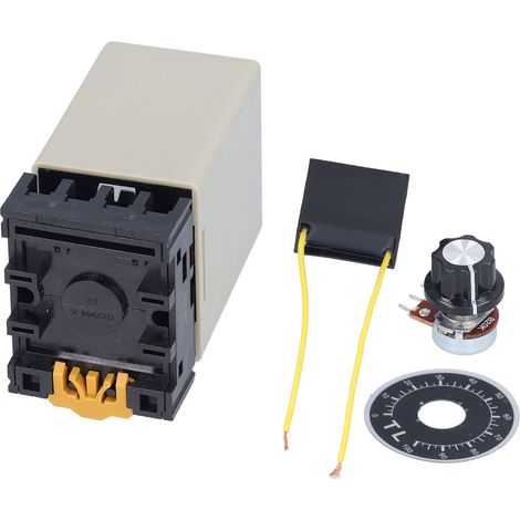 Einphasen-Wechselstrommotor-Drehzahlregler 6W-200W, 90-2800 U/min, 220V/240V SS-22 (1/5)