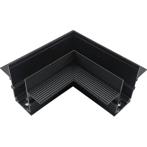 Connettore Angolare 90 per Binari magnetici ad Incasso Lato Destro/Sinistro (1/5)