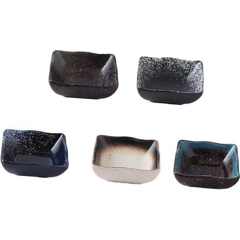ces Plateau Sushis C ramique Style Japonais pour Sauces Et (1/5)