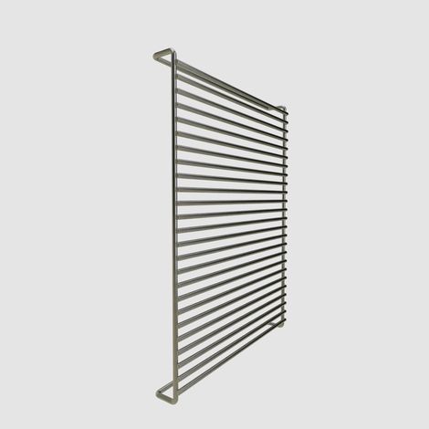 Grille décorative en acier inoxydable 40 x 29 x 3.1 cm – Résistante à la rouille – Épaisseur de fil 6 mm – Circulation d'air optimale – Gabiona (1/5)