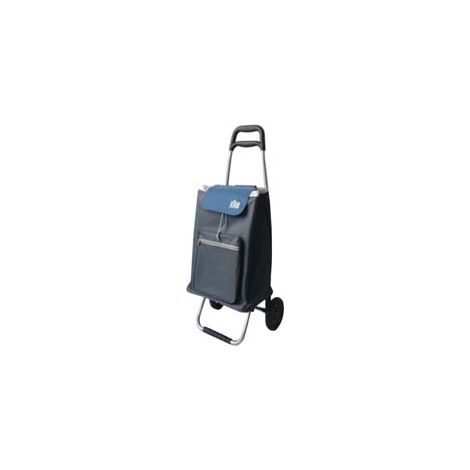CARRELLO SPESA ANAIS ACCIAIO- - cm.37x30x95h. - 1 pezzi XTRA