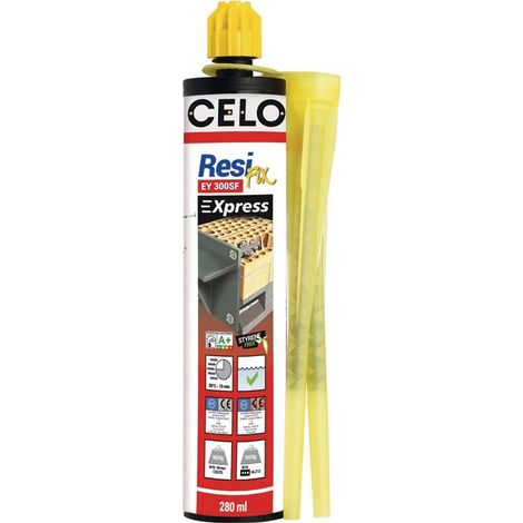 Mortier d'injection ResiFIX EY EY 300 SF Express Epoxy acrylat ETA 7 CELO (Par 12)