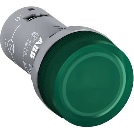 Kompaktlampe mit LED-Diode 22 mm 24 V AC/DC grün CL2-502G 1SFA619403R5022