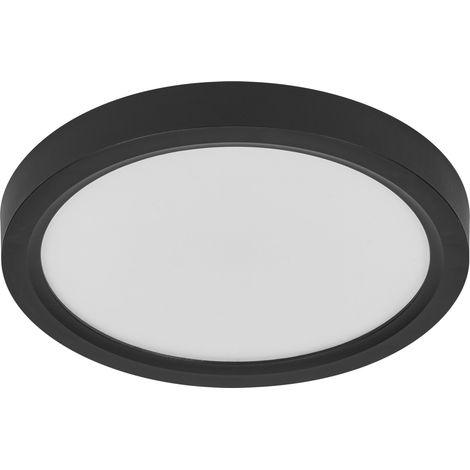 OSRAM  ORBIS Quickfix 320mm Plafonnier LED, 24W, 3000K blanc chaud, 2500lm, Click-DIM, Noir, Plastique/Métal