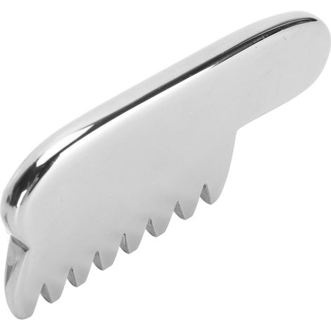 Planche de massage corporelle Guasha en forme de peigne, compresses chaudes et froides, réduction de la fatigue, térahertz, pour le visage, le cou et les jambes (1/5)