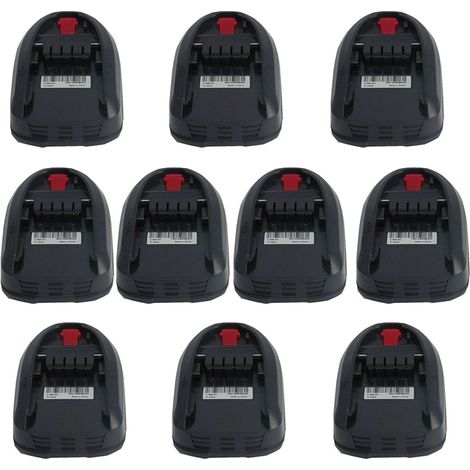 10X Battery 14,4V 1500mAh for Bosch Power Tool 14.4V PSR PSB 14.4 LI-2 PML 18 LI Series AL2215CV AL2204CV 2607336194 (1/5)