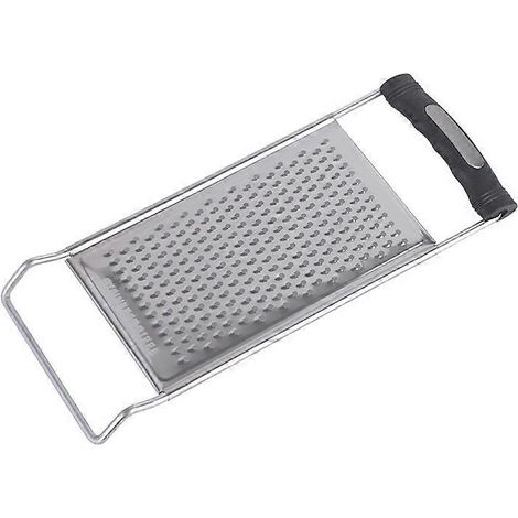 Râpe à main antidérapante en acier inoxydable à fond plat, râpe à ail et à gingembre, ustensile de cuisine avec manche souple, accessoires de cuisine, poids en livres.