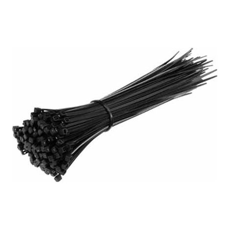 Fascette fissacavo nylon-66 per cablaggi 4.5x300mm nero 100pcs V-TAC - sku 11174