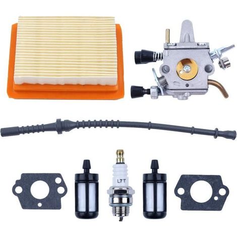 Carburateur Filtre à air Bougie d\'allumage Kit pour Débroussailleuse Stihl FS350 FS300 FS250 FS120 FS200 R FS020 FS202 (1/4)