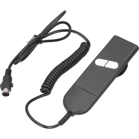 Interrupteur de commande pour canapé électrique, interrupteur pour fauteuil inclinable, accessoires pour lit électrique, interrupteur de commande à double bouton à 5 broches pour fauteuil releveur (1/5)