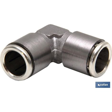 Unión en codo tubo-tubo tea m-12