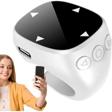Scrollring – kabellose Fernbedienung fürs Handy – ideal für Video, Musik, Spiele, Präsentationen, Streaming, Arbeit und den täglichen Gebrauch (1/5)