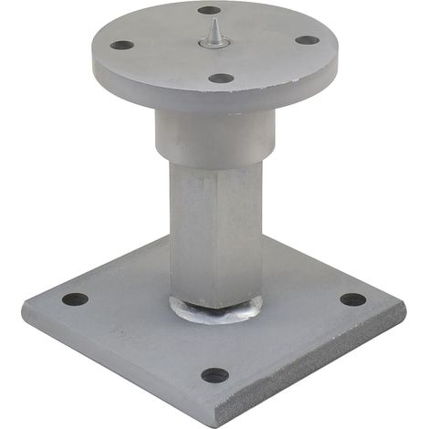PITZL Pfostenträger Typ  10529.1093 ZiNiP beschichtet Stecksystem Z
