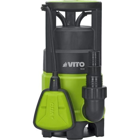 Pompe de relevage Eaux usées 750W Câble 10m Égouts, Caves innondées, eaux sanitaires VITO (1/4)