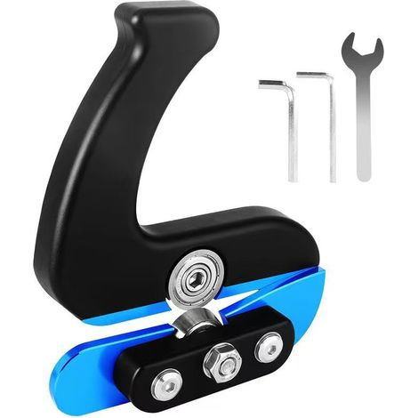 Recortadora de cantos, cepilladora manual para chapas de madera, ergonómica para ebanistería, muebles y encimeras laminadas.