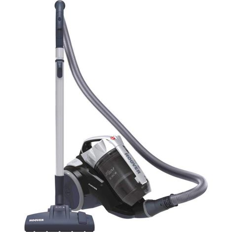 Attelage multi-cyclonique sans sac avec brosse parquet, gris/noir, 550 W (1/5)