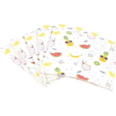 Lot de 20 serviettes en papier 33 x 33 cm Happy sun (1/2)