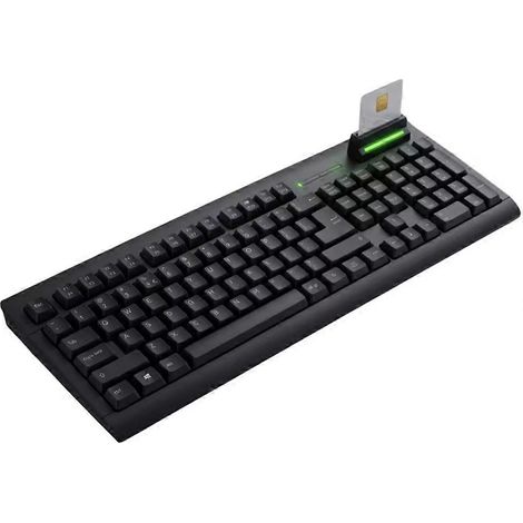 Lecteur de cartes à puce, clavier de commande industrielle, lecteur de cartes intelligent pour entreprises (finance, fiscalité, télécommunications) (1/4)