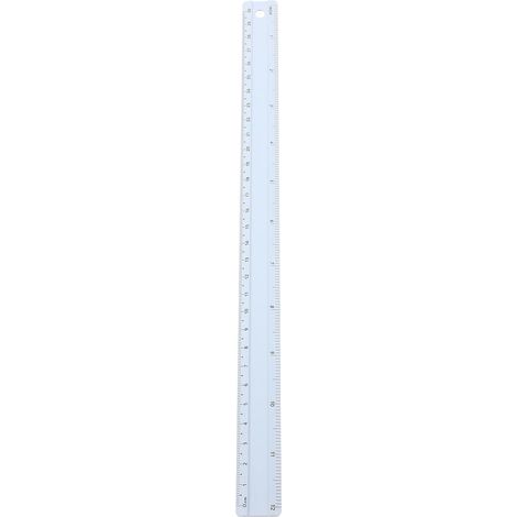Règle en alliage d'aluminium de 30 cm, outil mesure durable et (1/5)