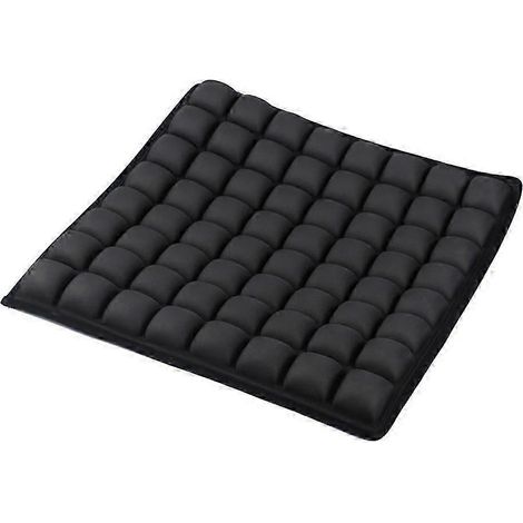 Coussin d'air 3D pour dossier afin de soulager les douleurs dorsales, la sciatique et les douleurs coccygiennes compatible avec les chaises, les sièges auto et les fauteuils roulants haute qualité. (1/5)