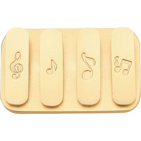 Curseur Haptique Magnétique Anti-Stress Détachable en Métal Léger - Clicker Haptique Doré (1/5)