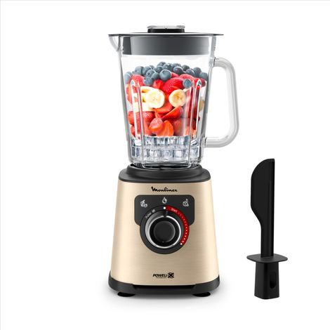 Blender Or et Noir 1200W Bol Verre 2L (1/5)
