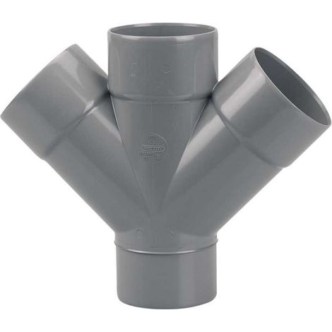 Raccordo doppio socket PVC Wavin 3025815 resistente chimico