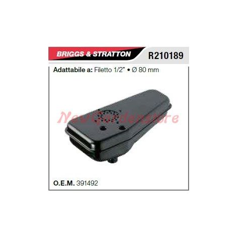 B&S Schalldämpfer-Schalldämpfer für Rasenmäher, Gewinde 1/2" R210189