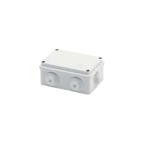 Cassetta Di Derivazione Con Coperchio Basso A Vite Ip44 Dimensioni Interne 120x80x50 Pareti Con Passacavi