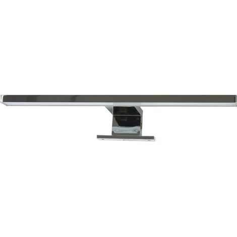 Applique de salle de bain LED 8W 600lm – Blanc neutre 4000K – Finition chrome – Protection IP44 pour installation sécurisée – Arev (1/7)