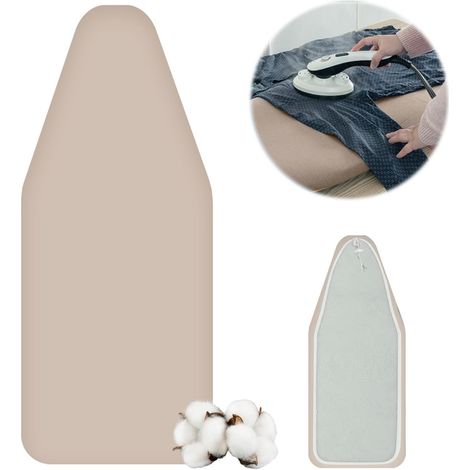 Housse de Table à Repasser, Housse de Table à Repasser en Coton (Beige, 13556cm) (1/5)