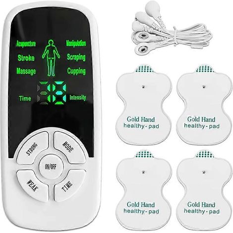 EMS-Elektromuskelstimulator, 6 Modi, TENS-Gerät, Meridian-Physiotherapie, Bauch- und Prostata-Impulse (1/5)