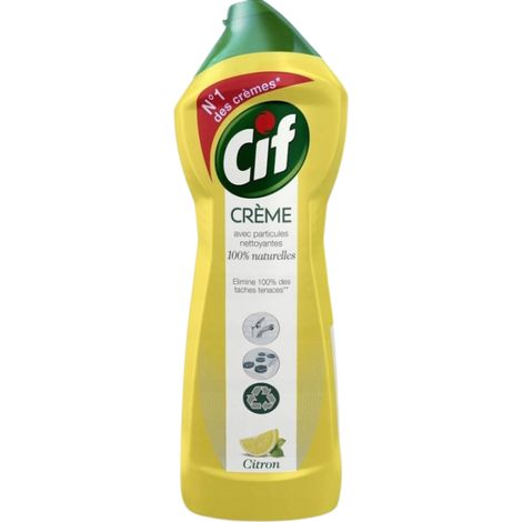 Cif Crema Leche Limpiadora Limón 750 ml