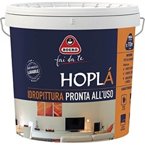 IDROPITTURA LAVABILE HOPLA 4 LITRI BOERO - BOERO (1/2)
