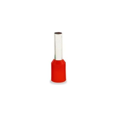Isolierte Zehen Abschnitt 1mm Rot 50 Stk