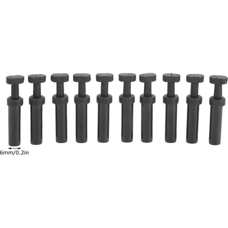 Raccord rapide pour tube PP, bouchon pour tube de 6 mm (1/4)
