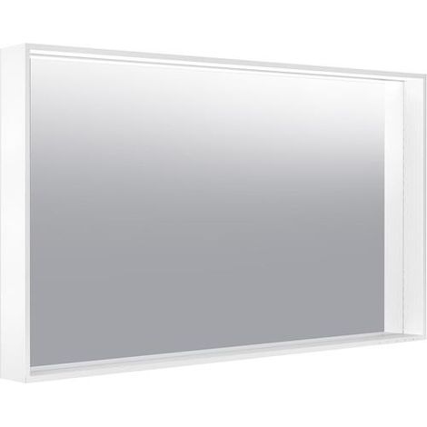 Miroir lumineux KE X-Line 33297, DALI, anthracite, 1200x700x105 mm