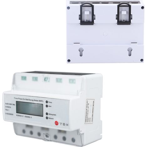 Tuya Smart Meter, 4G-Vierdraht-Drehstromzähler zur Schienenmontage, Fernablesung, multifunktionaler Prepaid-Zähler für den Heimgebrauch (1/5)